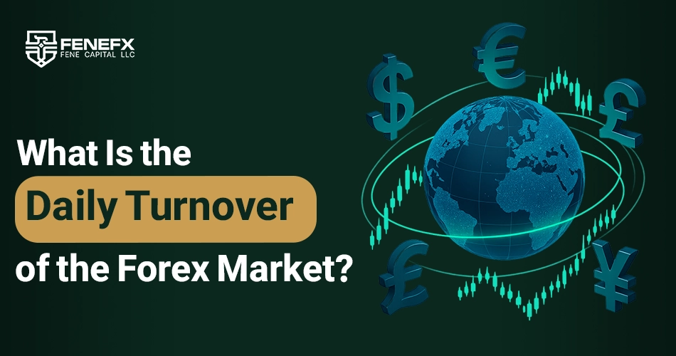 How much is the daily turnover of the Forex market?