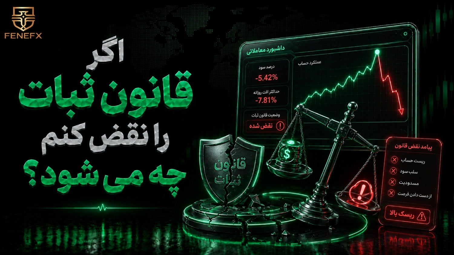 اگر قانون ثبات را نقض کنم چه می شود؟