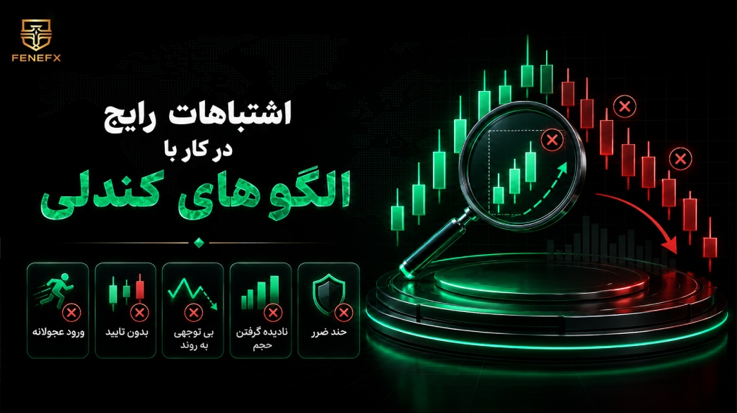 اشتباهات رایج در کار با الگو های کندلی