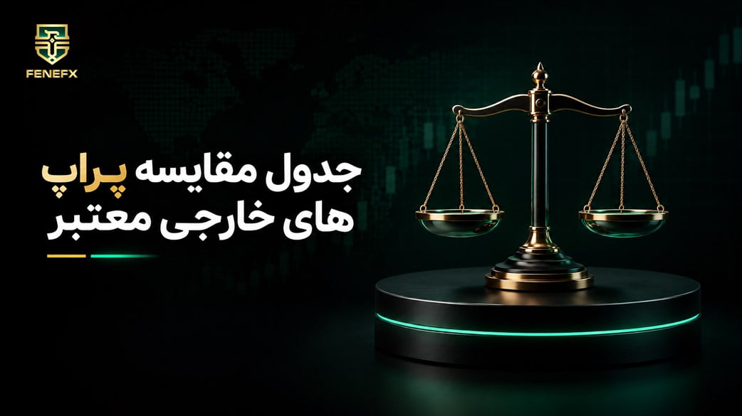 جدول مقایسه پراپ های خارجی معتبر