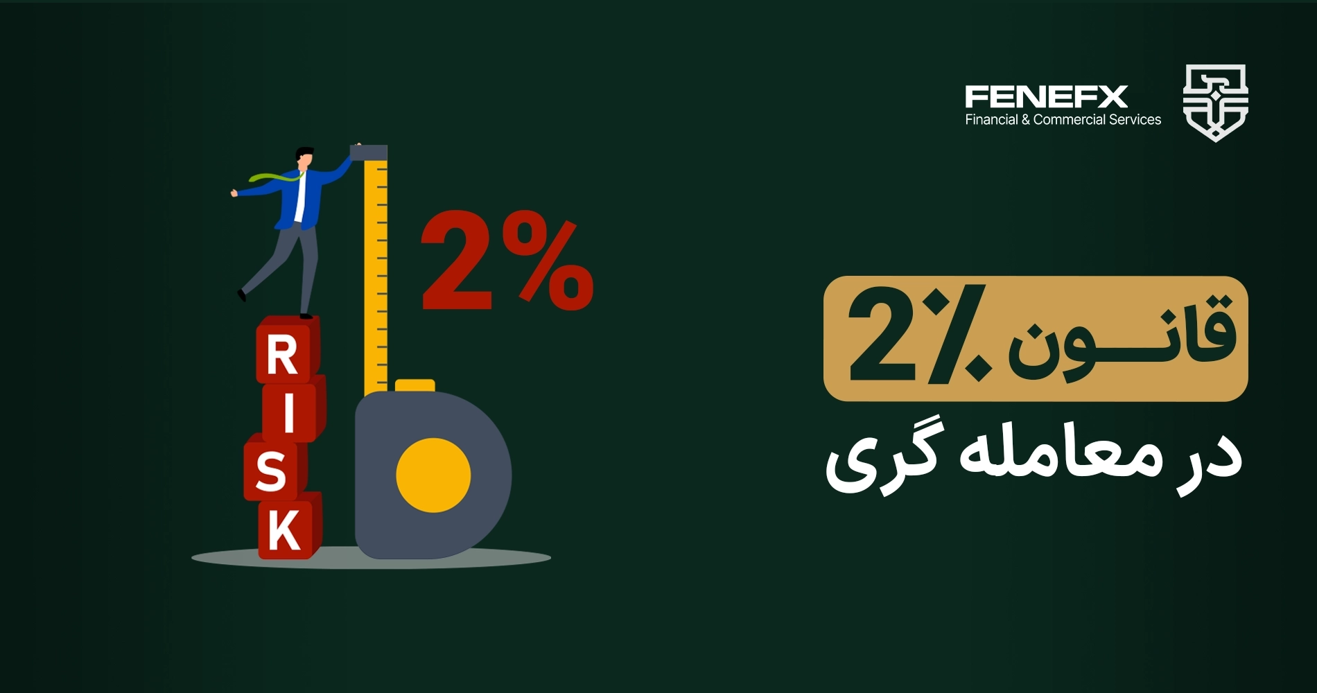 قانون ۲٪ در معامله گری چیست؟