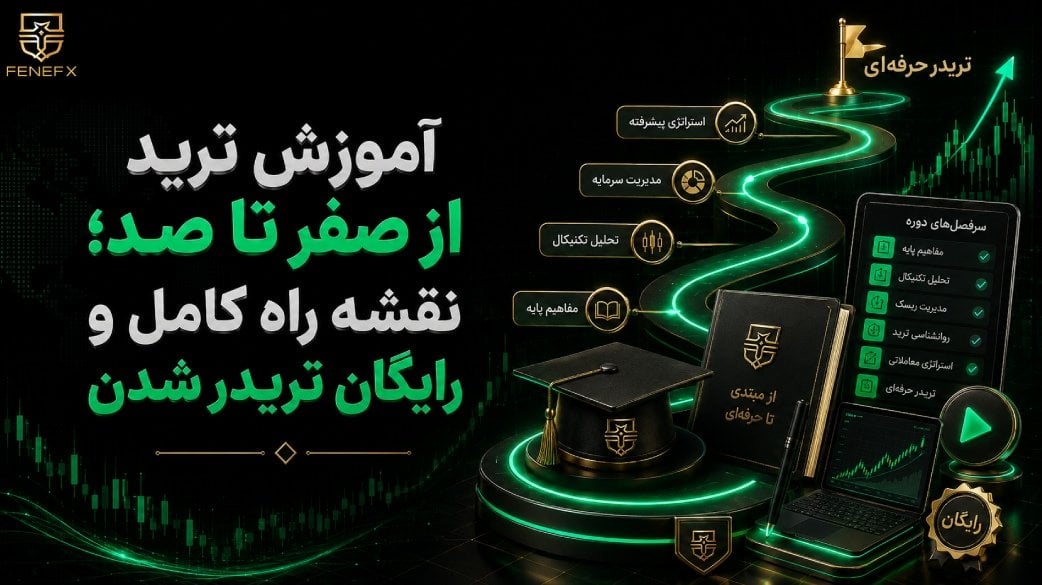 آموزش ترید از صفر تا صد؛ نقشه راه کامل و رایگان تریدر شدن