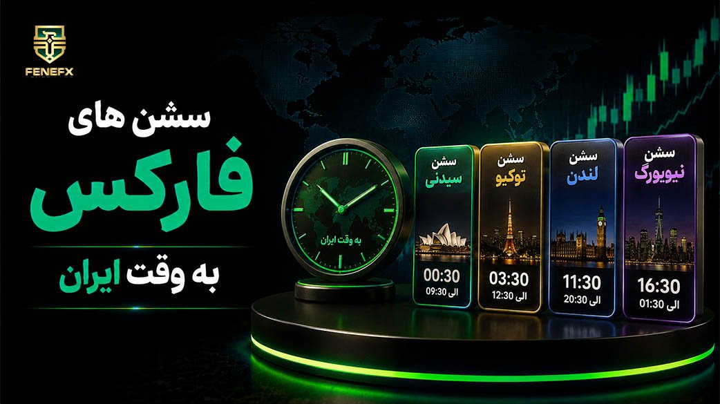 جدول سشن های فارکس به وقت ایران