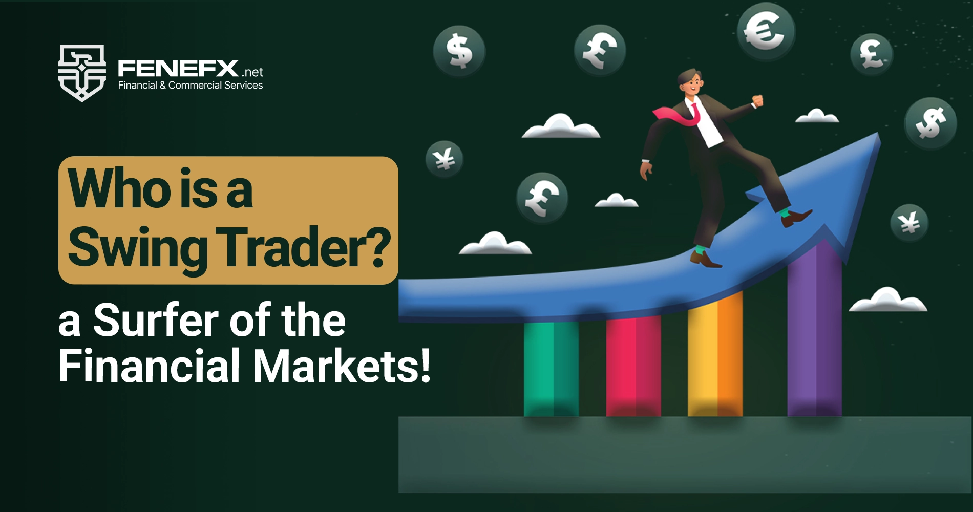 Who is a swing trader? A surfer of the financial markets!